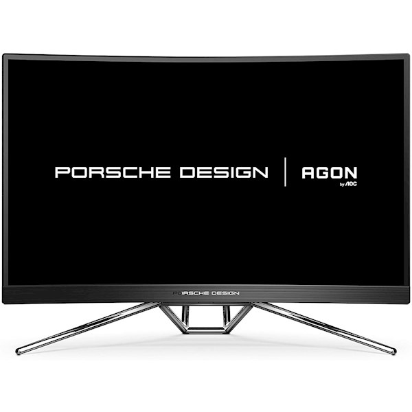 მონიტორი AOC PD27 27" QHD Gaming Monitor, Porsche Design, 2xHDMI, 2xDP, 2xUSB3.2, Black